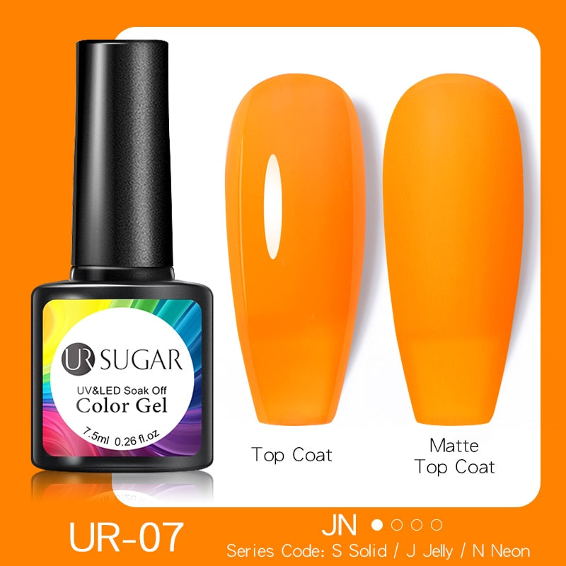 UR SUGAR Green Fluorescent Glow-in-dark Gel Nail Polish