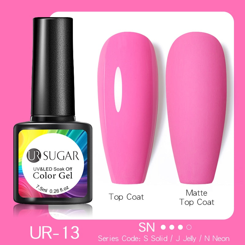 UR SUGAR Green Fluorescent Glow-in-dark Gel Nail Polish