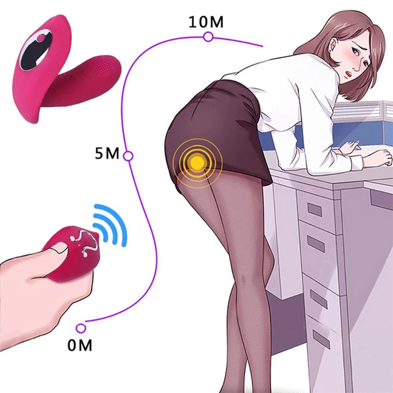 Remote Control Wearable Vibrator