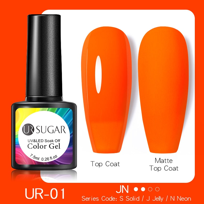 UR SUGAR Green Fluorescent Glow-in-dark Gel Nail Polish