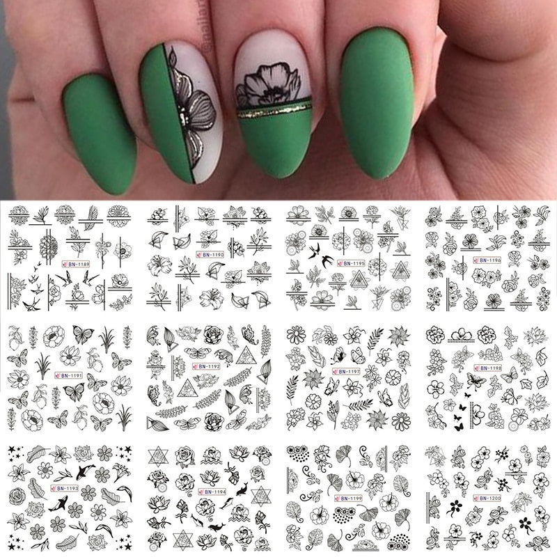 Colorful Nail Stickers