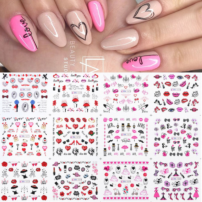 Colorful Nail Stickers