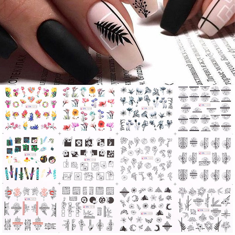 Colorful Nail Stickers