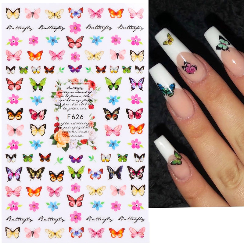 Easter Bunny Nail Stickers Cute Cartoon