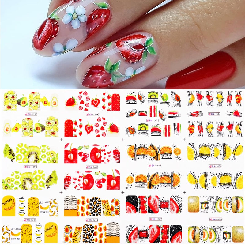 Colorful Nail Stickers