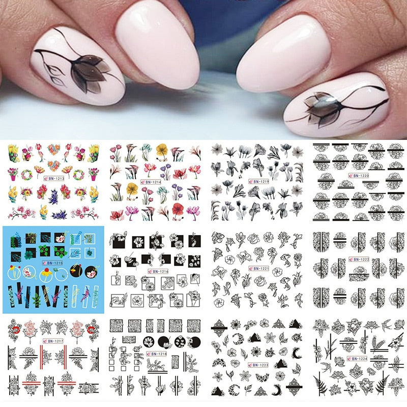 Colorful Nail Stickers