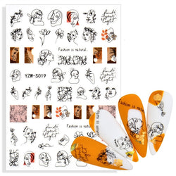 Strap Glue Nail Sticker