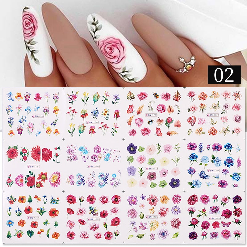 Colorful Nail Stickers