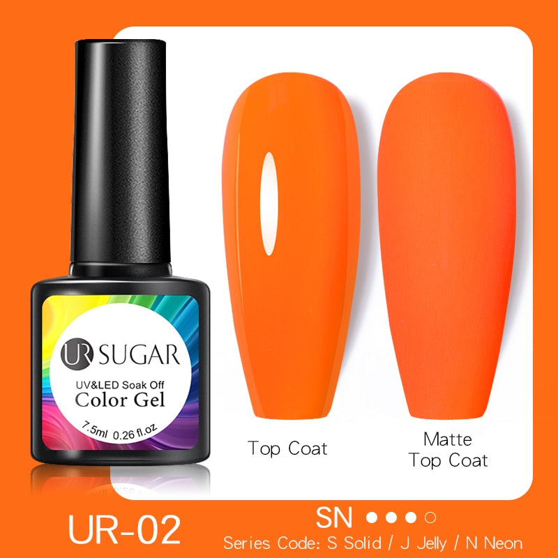 UR SUGAR Green Fluorescent Glow-in-dark Gel Nail Polish