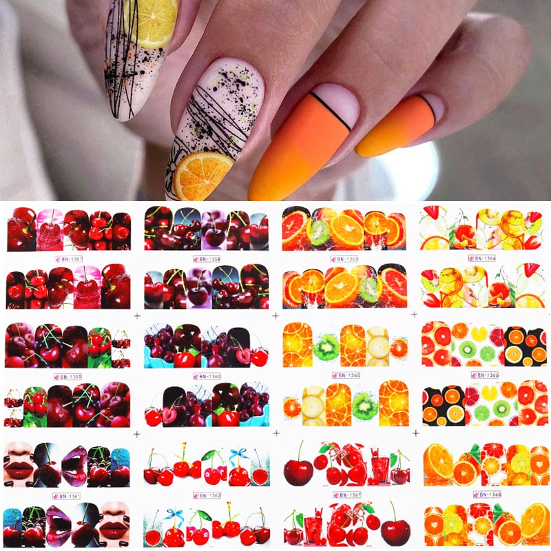 Colorful Nail Stickers