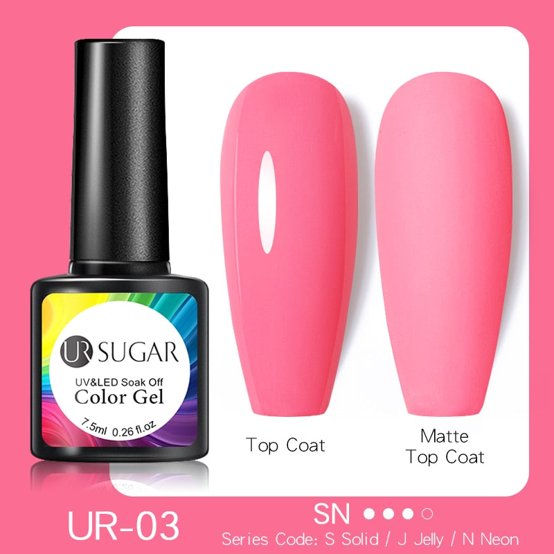 UR SUGAR Green Fluorescent Glow-in-dark Gel Nail Polish