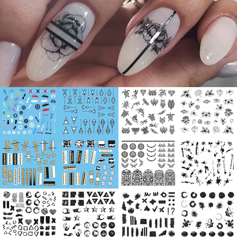 Colorful Nail Stickers