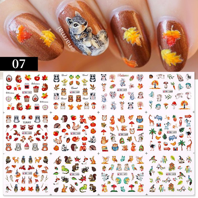 Colorful Nail Stickers