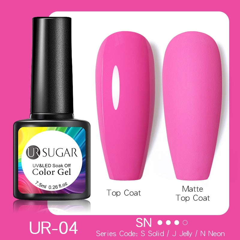 UR SUGAR Green Fluorescent Glow-in-dark Gel Nail Polish