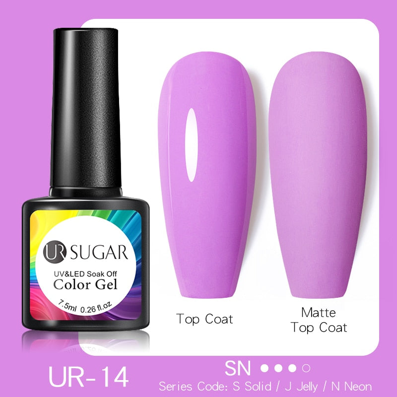 UR SUGAR Green Fluorescent Glow-in-dark Gel Nail Polish