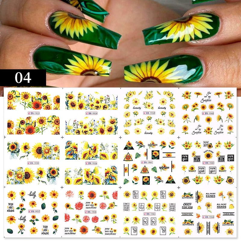 Colorful Nail Stickers