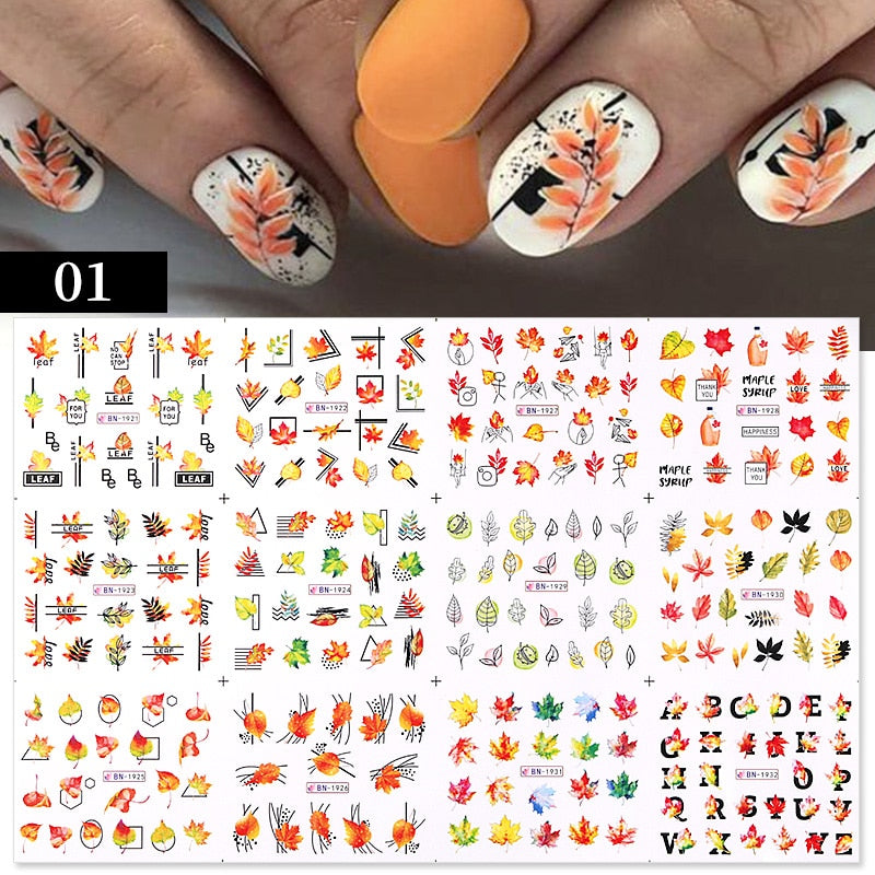 Colorful Nail Stickers