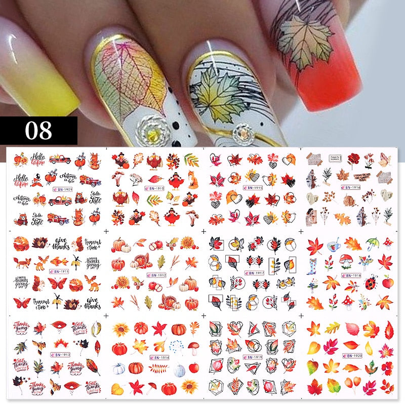 Colorful Nail Stickers