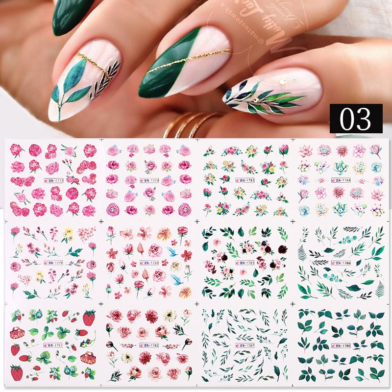 Colorful Nail Stickers