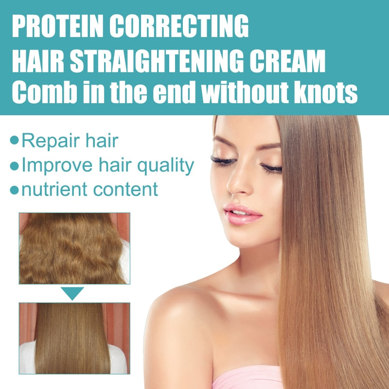 Keratin Hair Straightening Cream