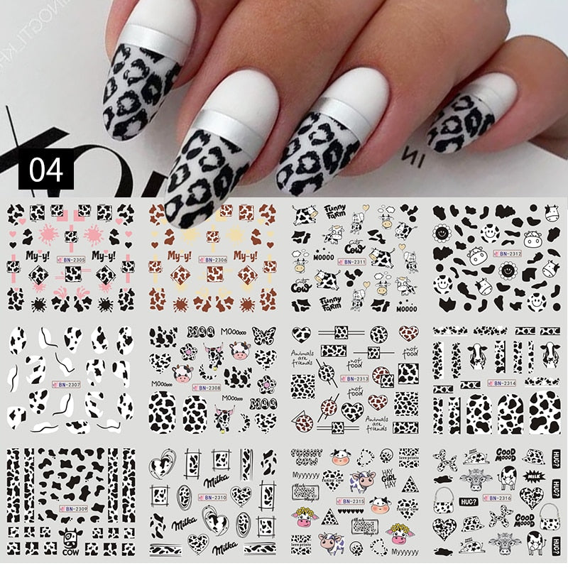 Colorful Nail Stickers