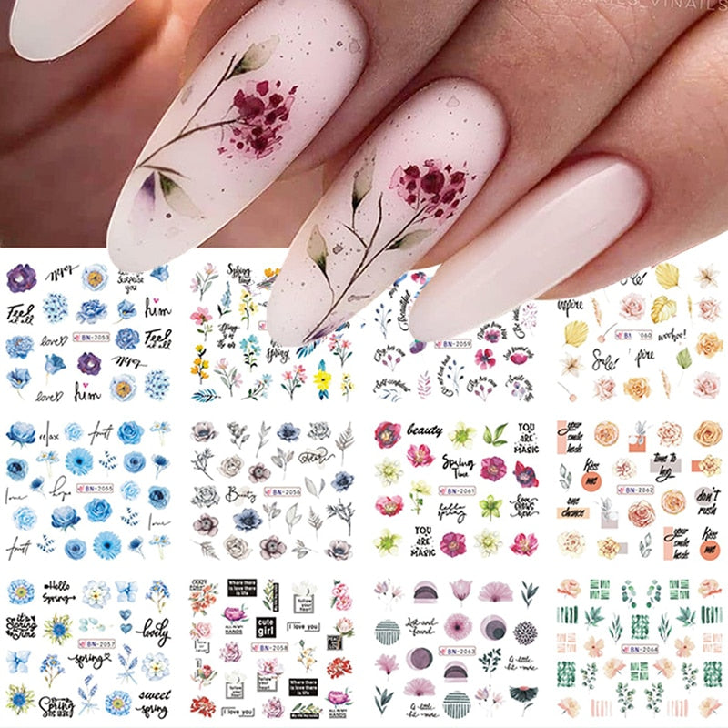 Colorful Nail Stickers