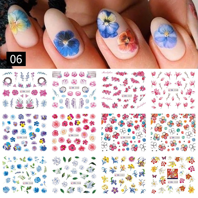 Colorful Nail Stickers