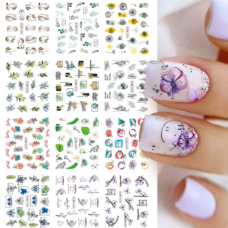 Colorful Nail Stickers