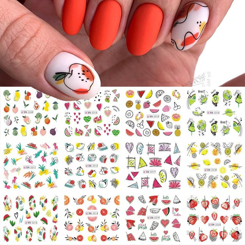 Colorful Nail Stickers