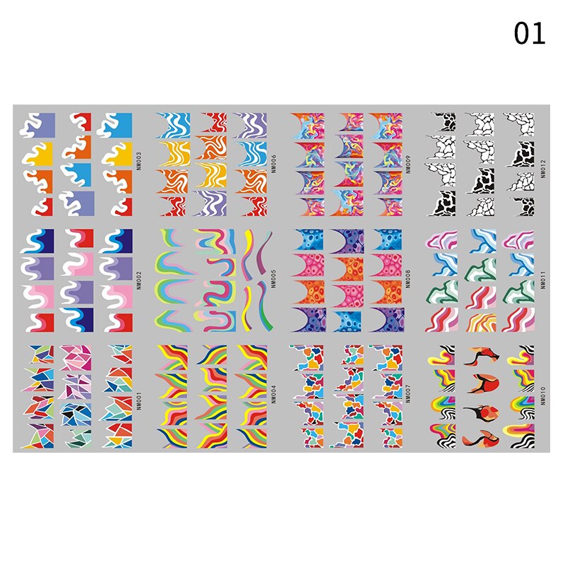 Colorful Nail Stickers