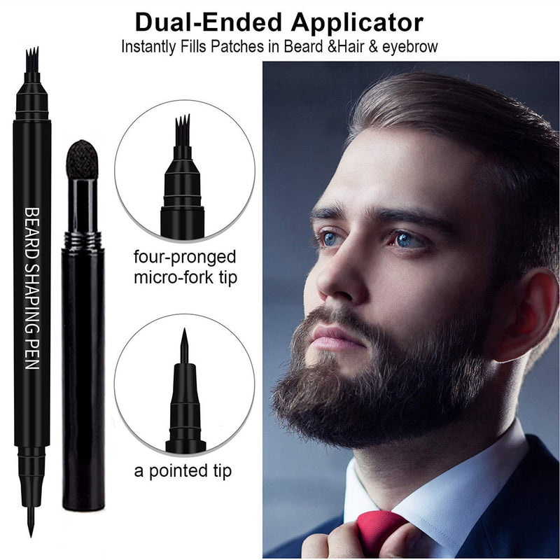 Men Beard Growth Pens Kit