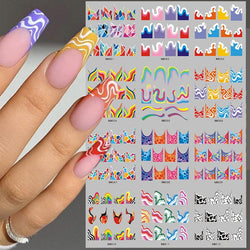 Colorful Nail Stickers