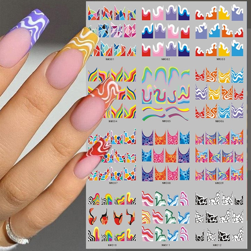 Colorful Nail Stickers