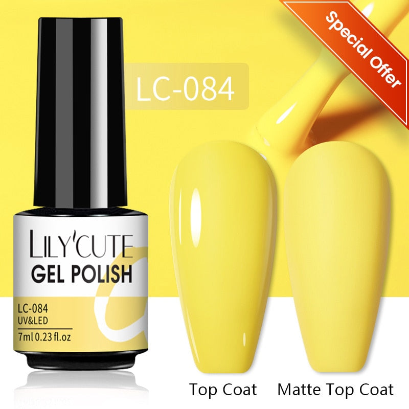 LILYCUTE Colors Nail Gel Polish