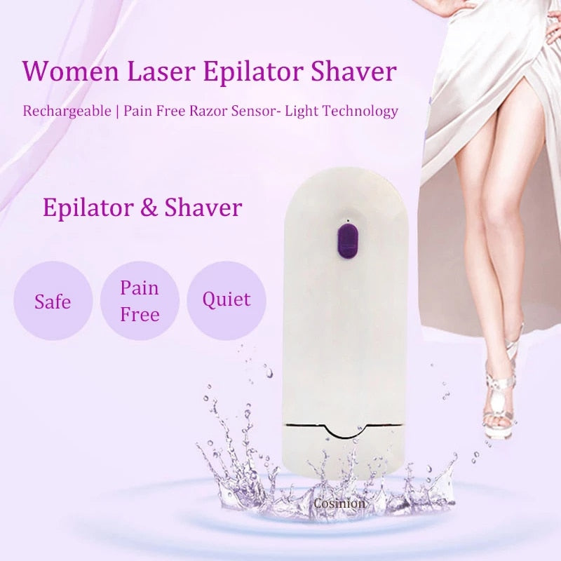 Electric Epilator Women Painless Hair Removal