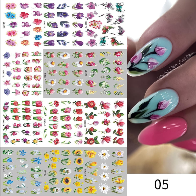 Colorful Nail Stickers