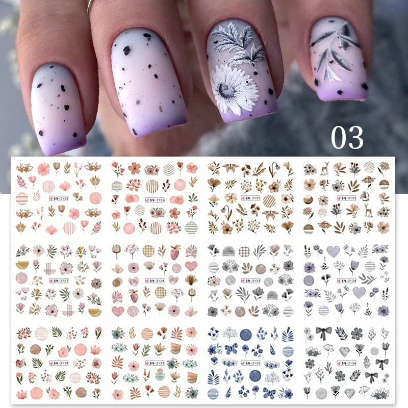 Colorful Nail Stickers