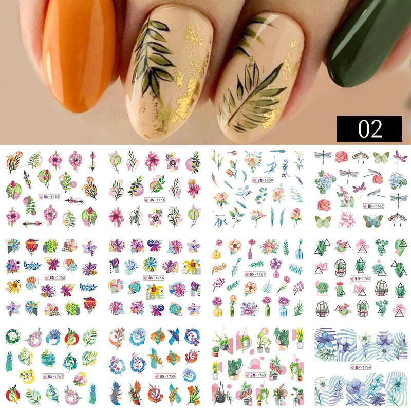 Colorful Nail Stickers