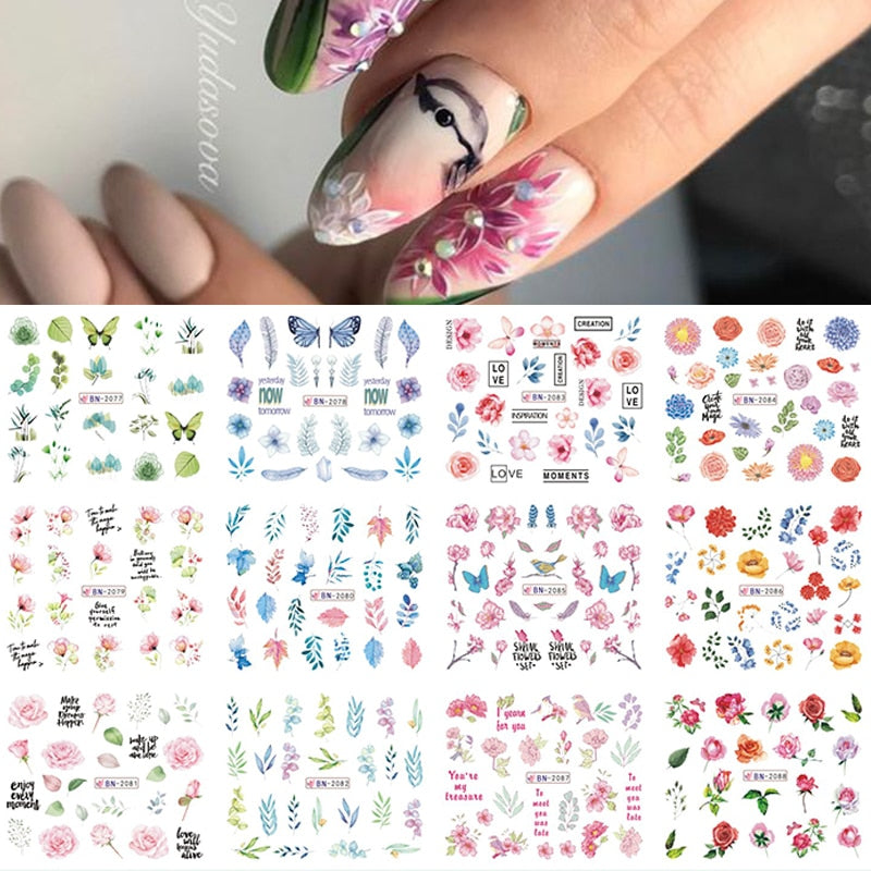 Colorful Nail Stickers