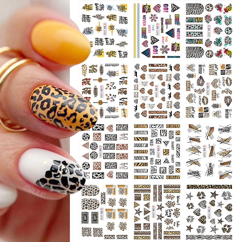 Colorful Nail Stickers