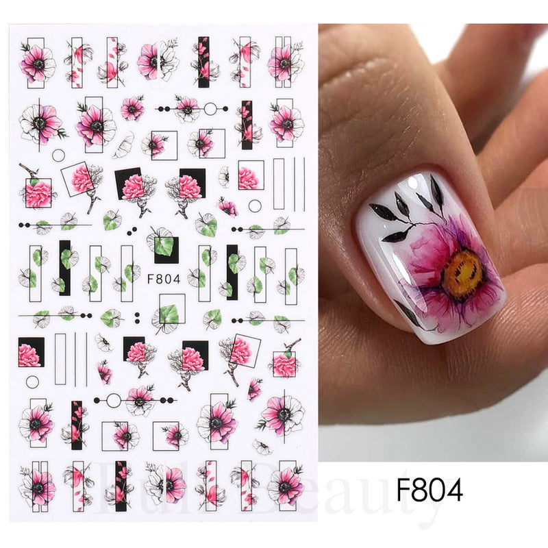 Easter Bunny Nail Stickers Cute Cartoon