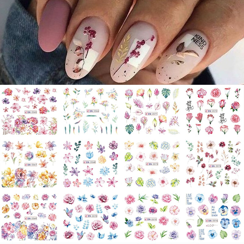 Colorful Nail Stickers