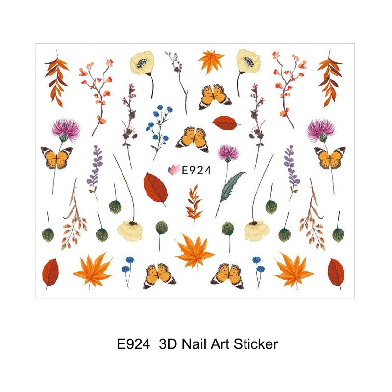 Easter Bunny Nail Stickers Cute Cartoon