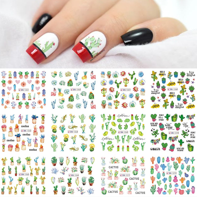 Colorful Nail Stickers