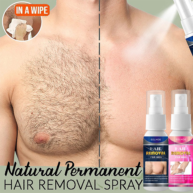 Hair Removal Permanent Inhibitor Spray For Men And Women