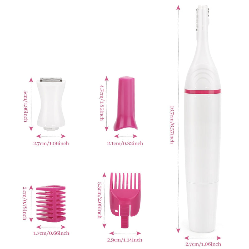 Multifunction Electric Epilator 5 In 1 Mini Shaver