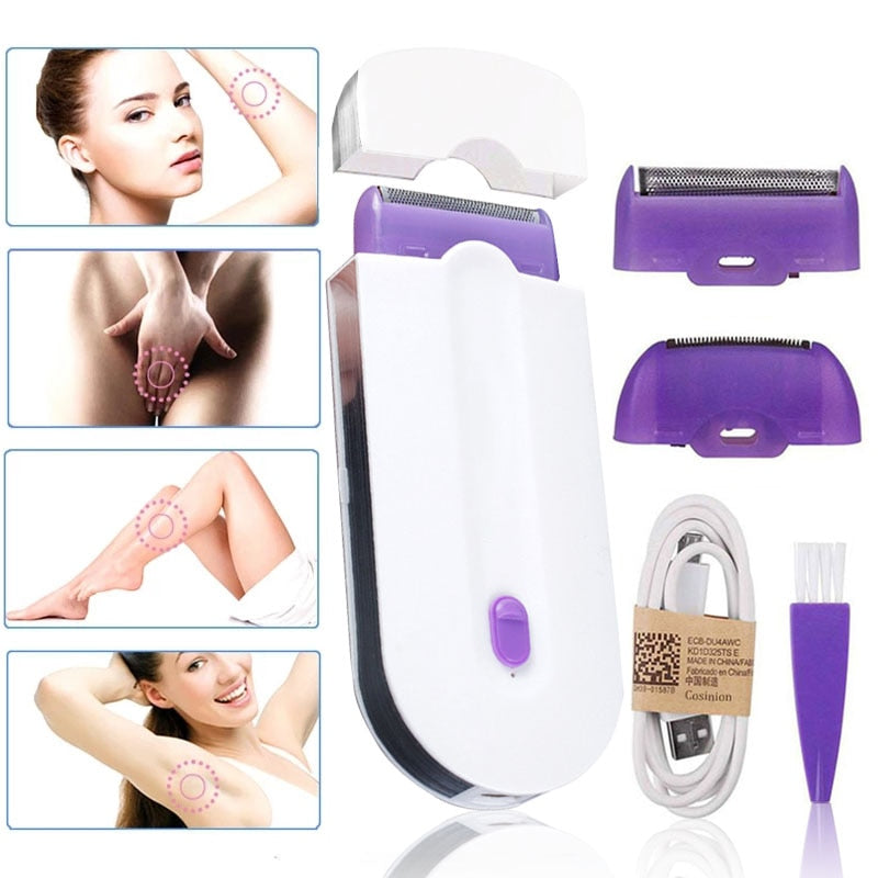 Electric Epilator Women Painless Hair Removal