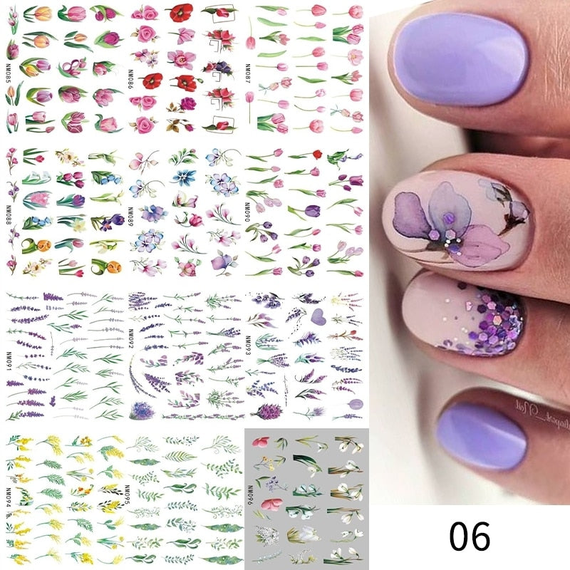 Colorful Nail Stickers