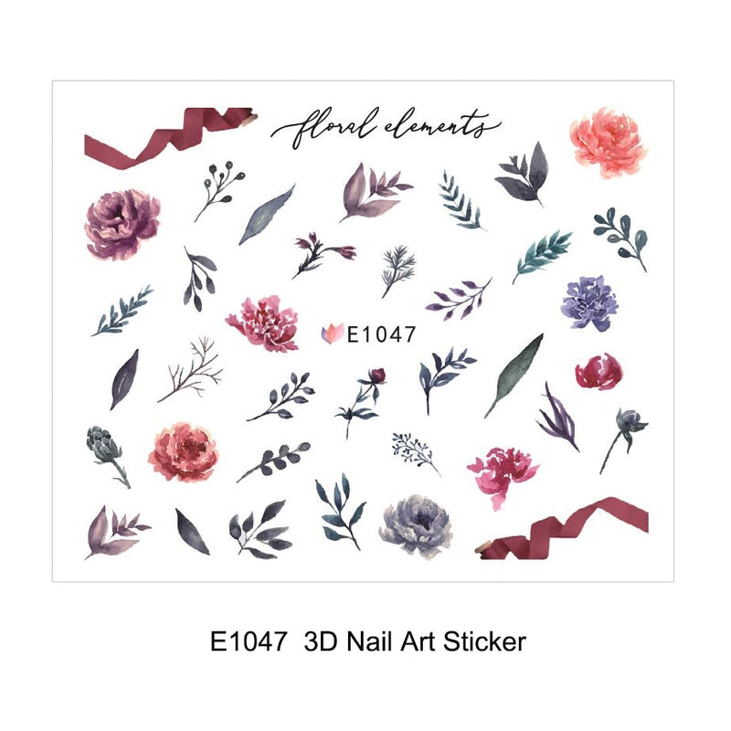 Easter Bunny Nail Stickers Cute Cartoon