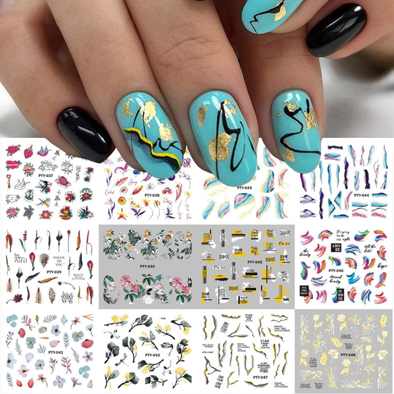 Colorful Nail Stickers